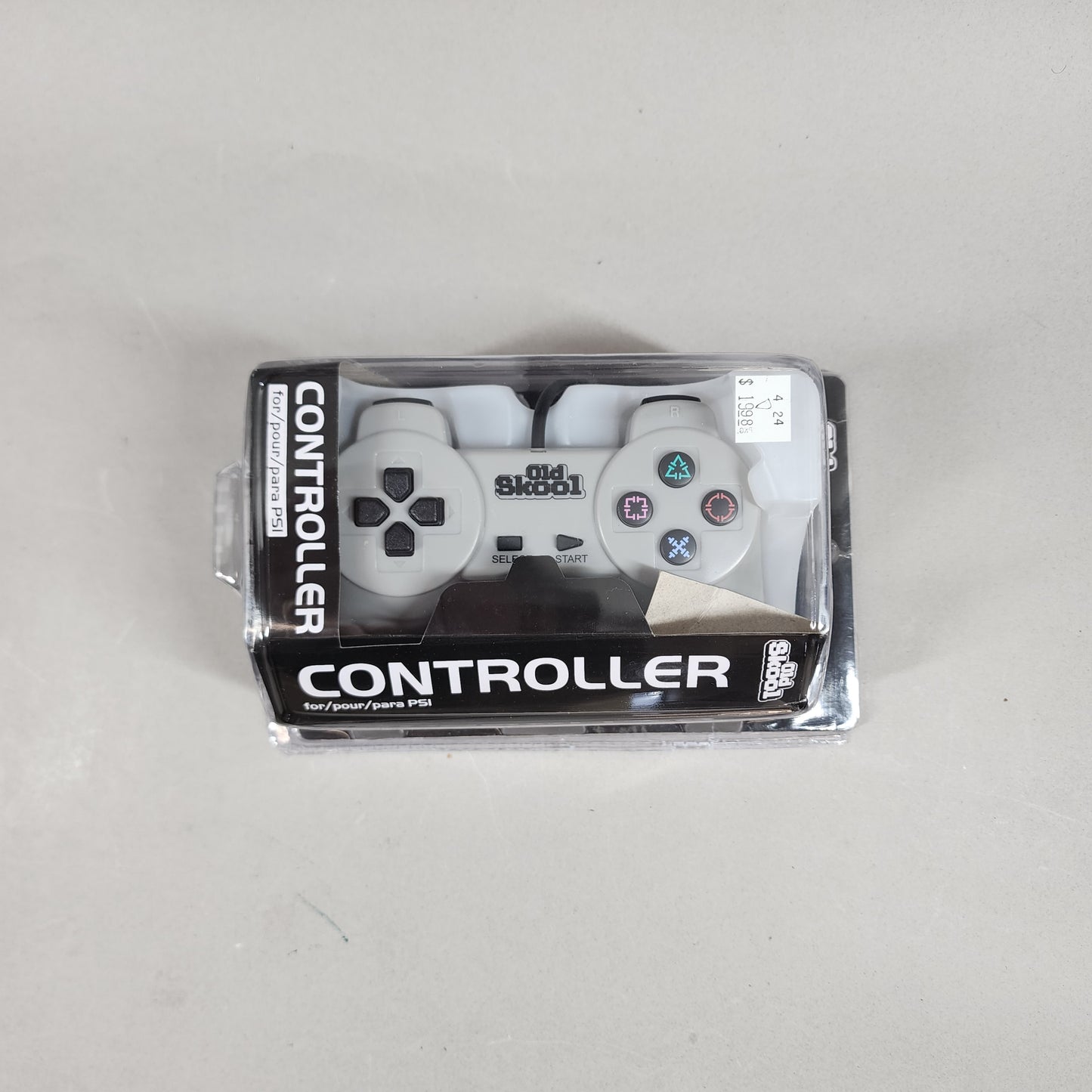 Sony PlayStation 1 PS1 Grey SCPH-5501 Two Controllers and 4 Games Bundle
