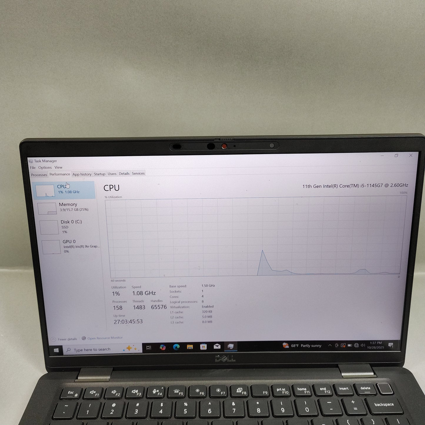 Dell Latitude 7420 14" i5-1145G7 2.6GHz 16GB RAM 256GB SSD