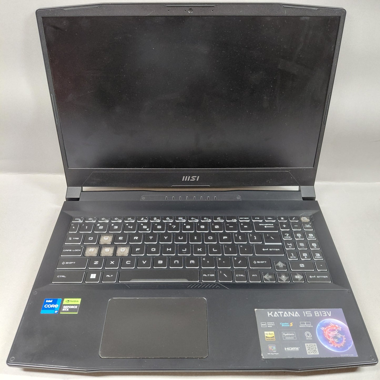 MSI katana 15 b13v B13VE i7-13620H 2.4GHz 16GB RAM 1TB SSD GeForce RTX 4060