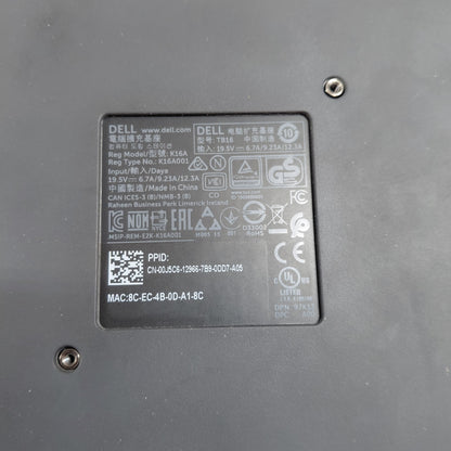 Dell K16A Docking Station K16A001