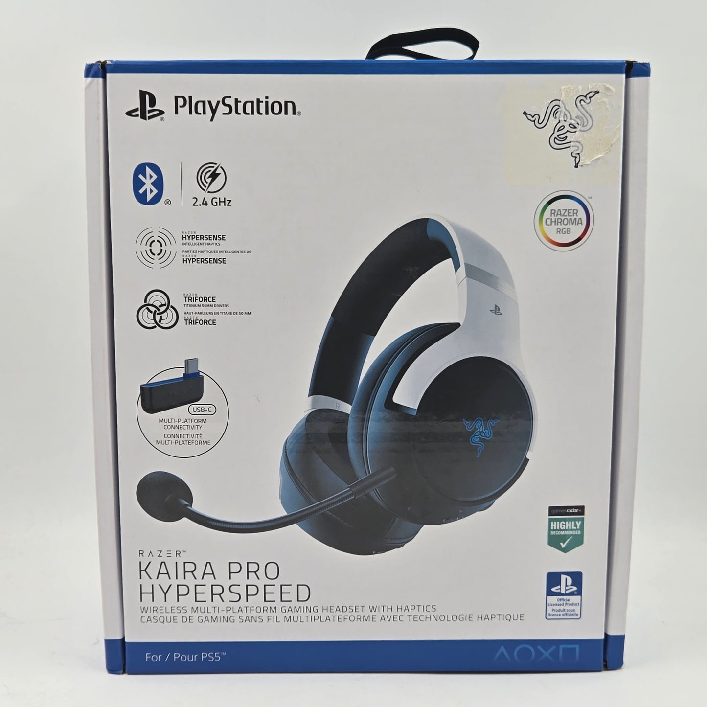 Razer Kaira Pro Hyperspeed Gaming Headset White
