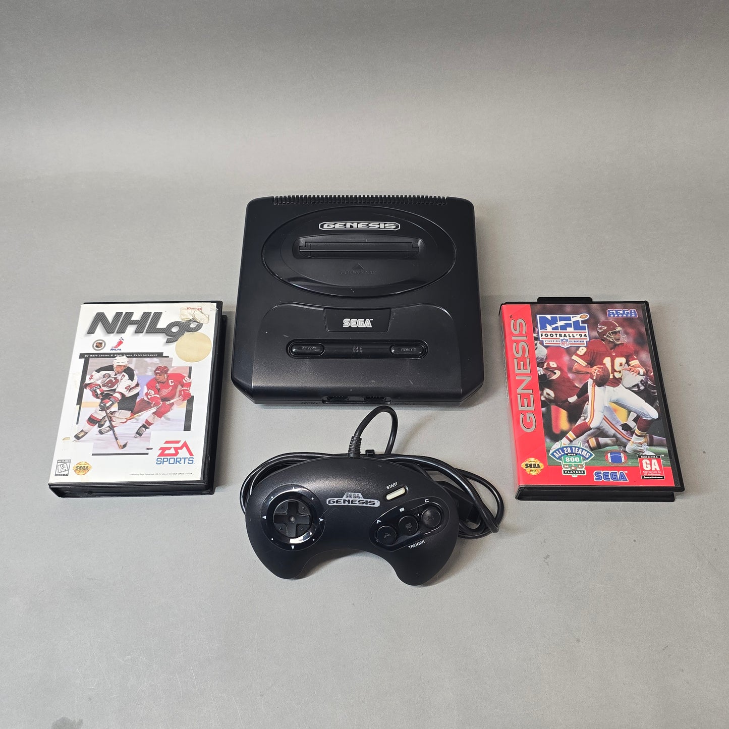 Sega Genesis 2 Video Game Console Black MK-1631