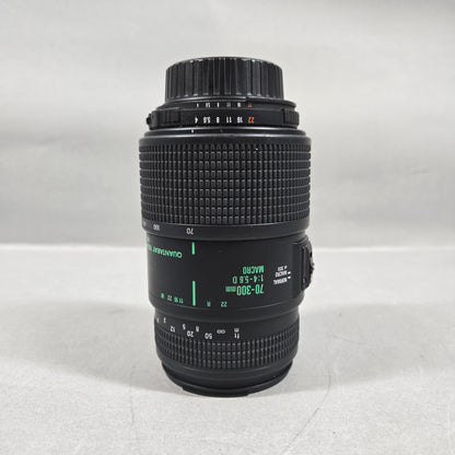 Quantaray 70-300mm 1:4-5.6 D 70-300mm 1:4-5.6 D For Nikon AF-Mount Auto Lens