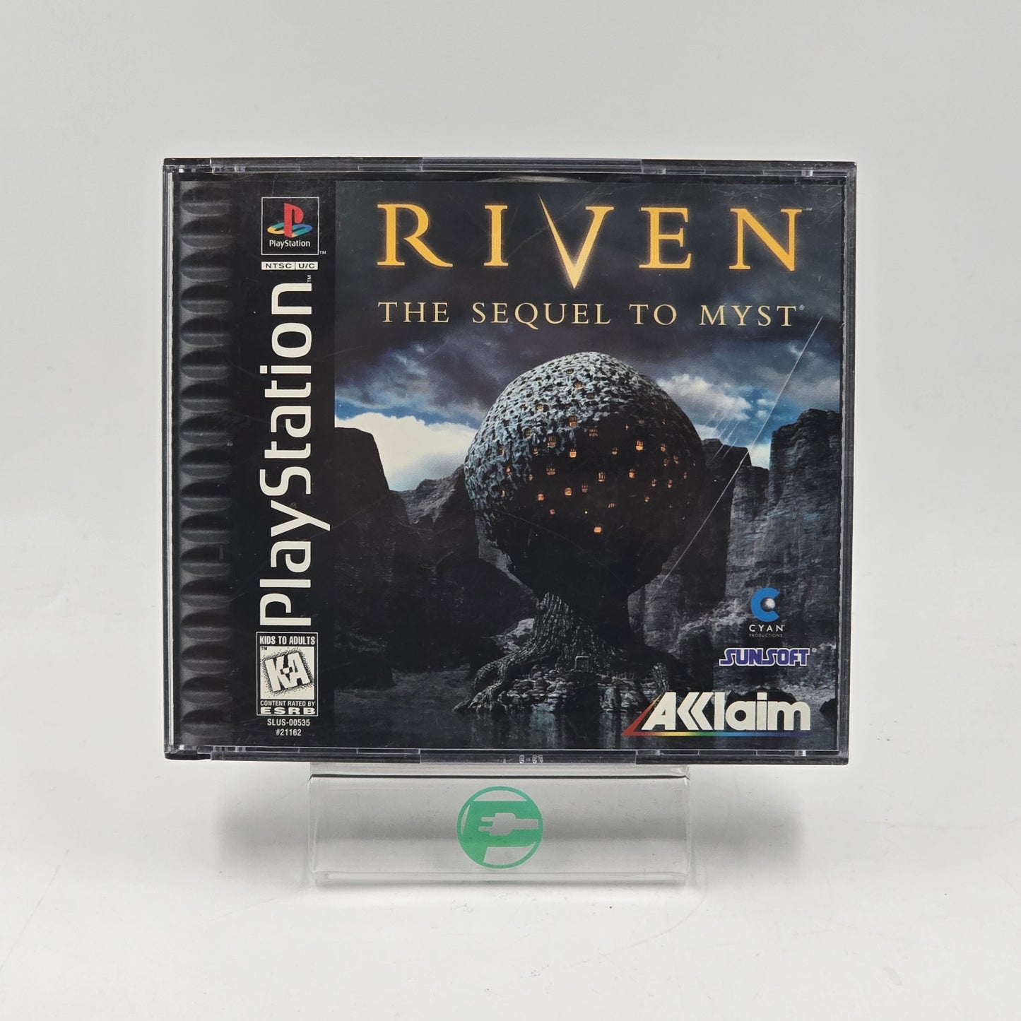 Riven The Sequel to Myst (Sony PlayStation 1 PS1, 1997)