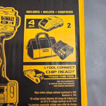 DeWALT XR Drill/driver with XR Brushless Angle Grinder