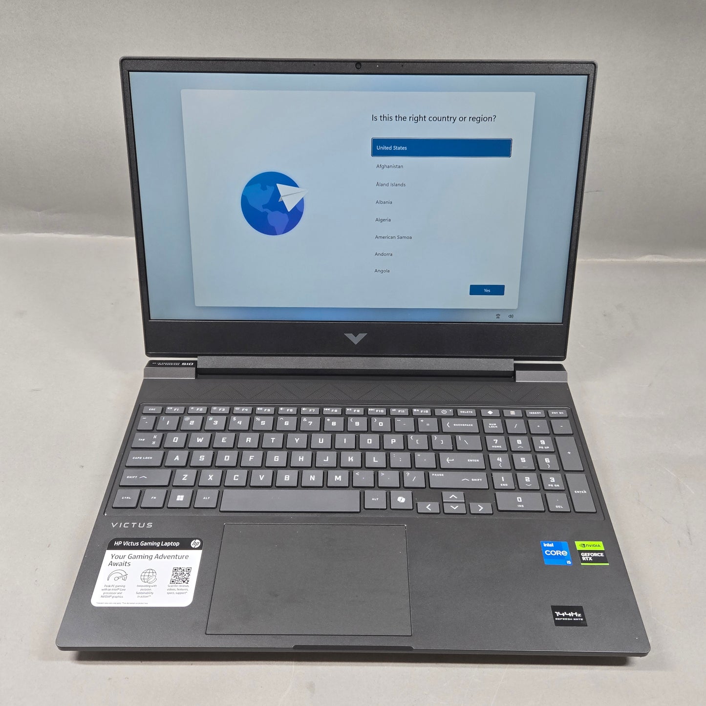 HP Victus 13 15.6" i5-13420H 2.1GHz 8GB RAM 500GB GeForce RTX 3050