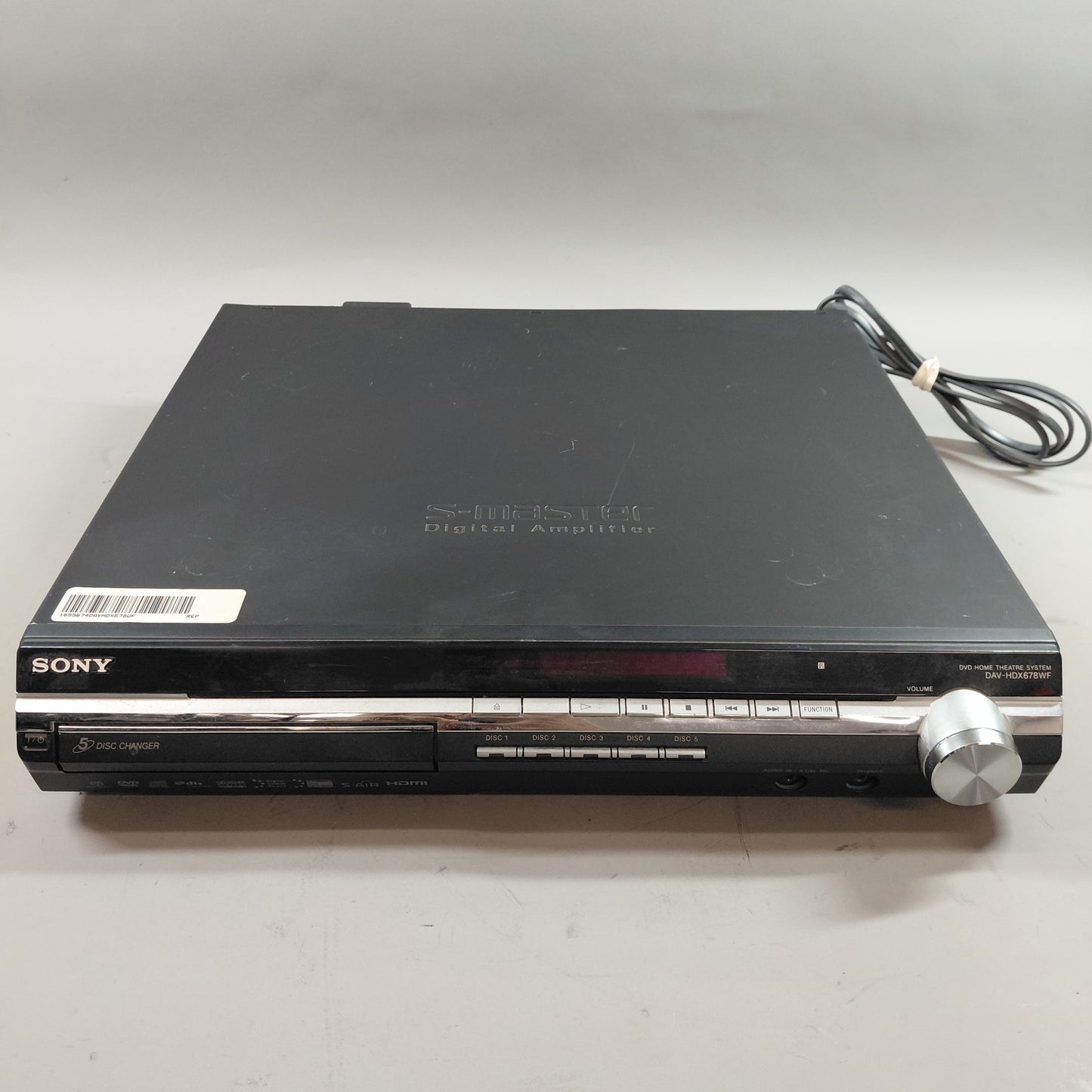 Sony DAV-HDX678WF DVD Home Theater Receiver 5-Disc Changer