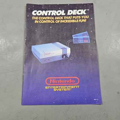 Nintendo Entertainment System NES Video Game Console NES-001 Gray