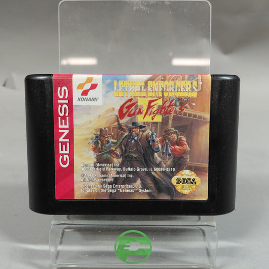 Lethal Enforcers II Gun Fighters (Sega Genesis, 1994)