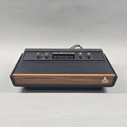 Atari 2600 Black/Wood CX-2600 A Atari 2600 Game Console