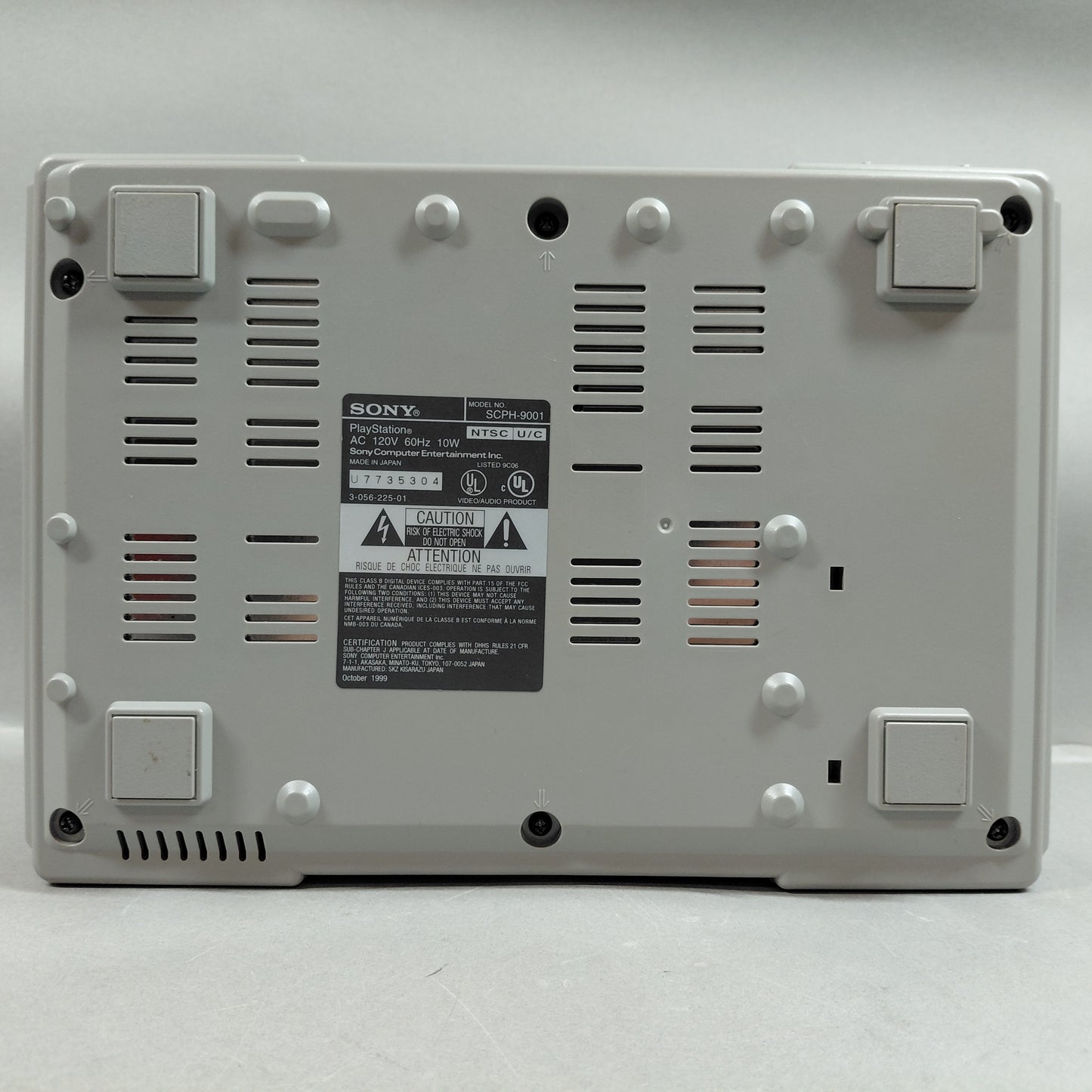 Sony PlayStation 1 PS1 8MB Grey SCPH-90001 W/3x Tekken Games