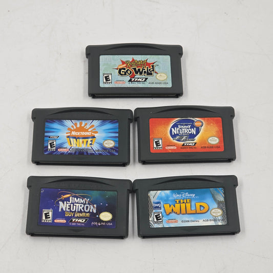 Lot of 5 Nintendo Game Boy Advance Games