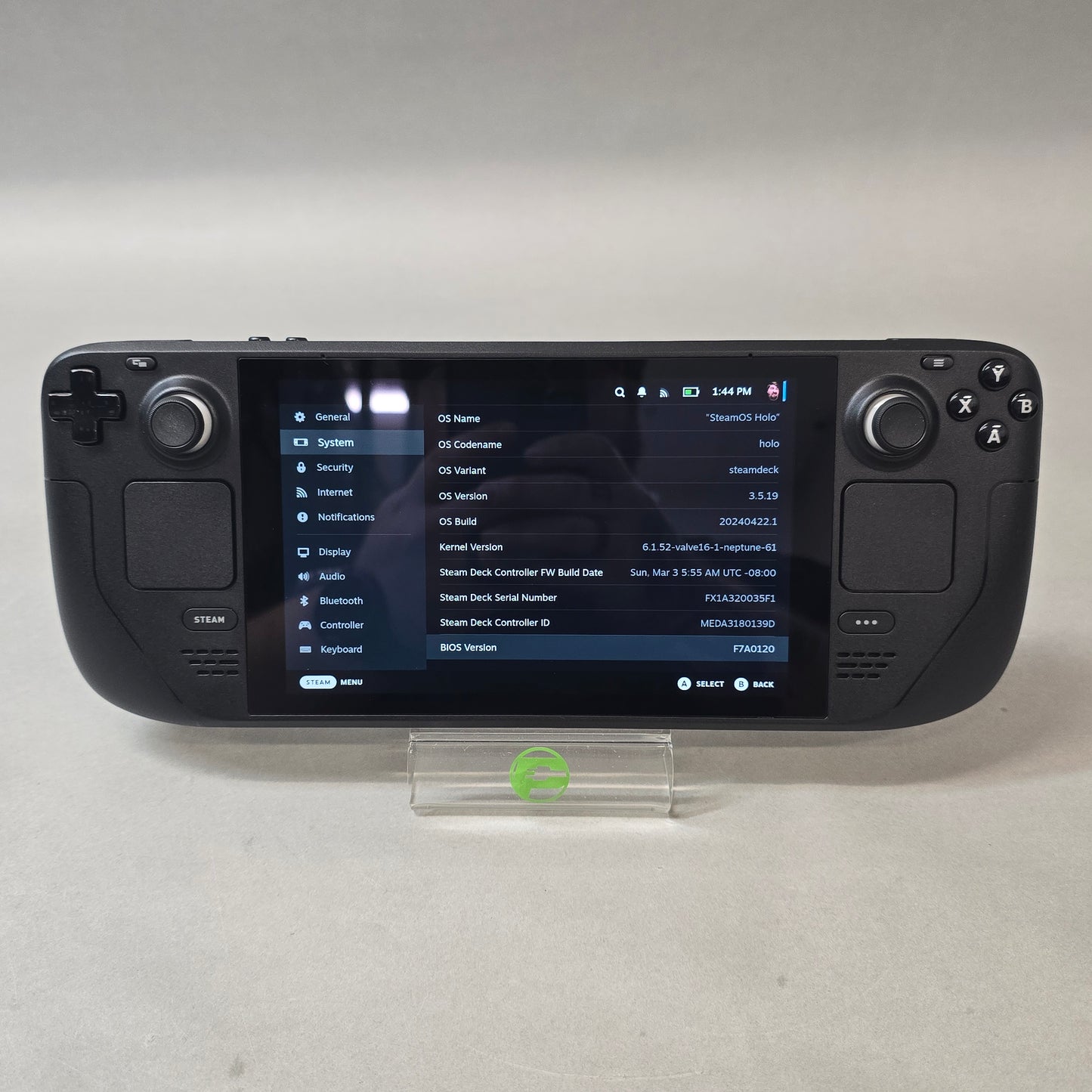 Valve Steam Deck 64GB Handheld Console System 1010