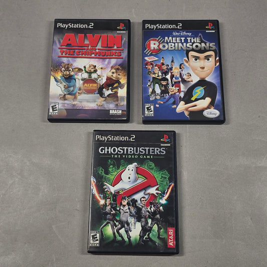 Lot of 3 Sony PlayStation 2 PS2 Games