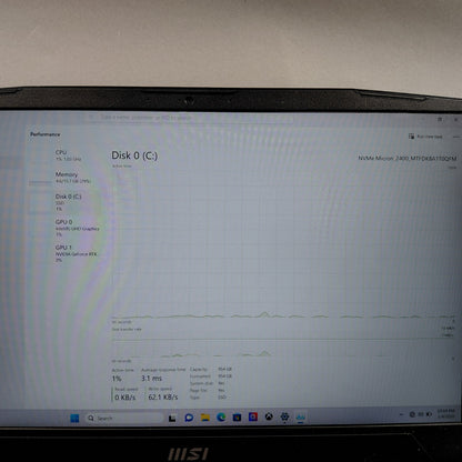 MSI katana 15 b13v B13VE i7-13620H 2.4GHz 16GB RAM 1TB SSD GeForce RTX 4060