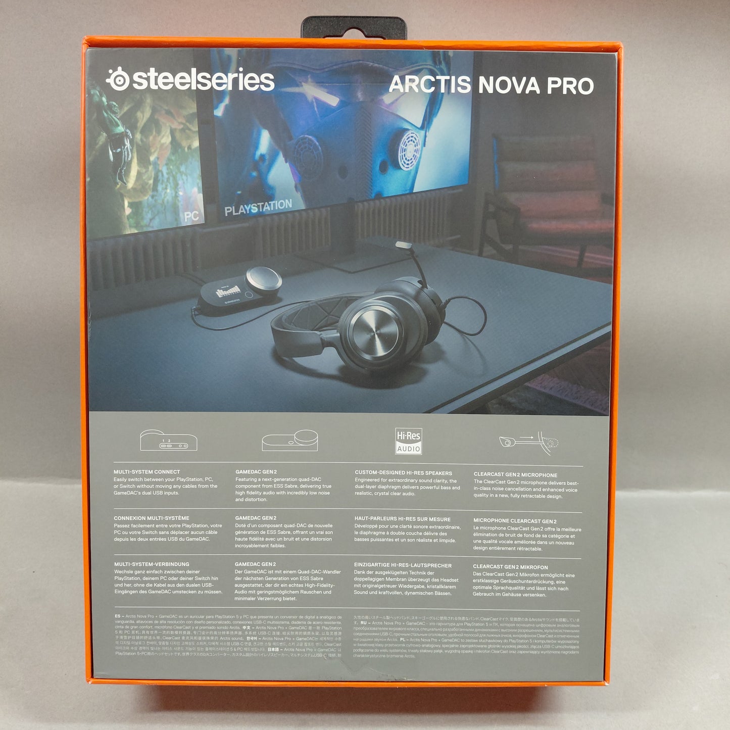 Steelseries Arctis Nova Pro Gaming Headset Black SC-00022