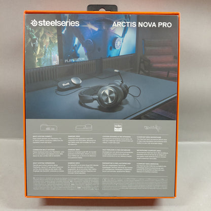 Steelseries Arctis Nova Pro Gaming Headset Black SC-00022