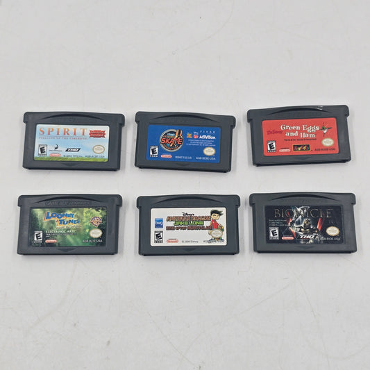 Lot of 6 Nintendo Game Boy Advance Games