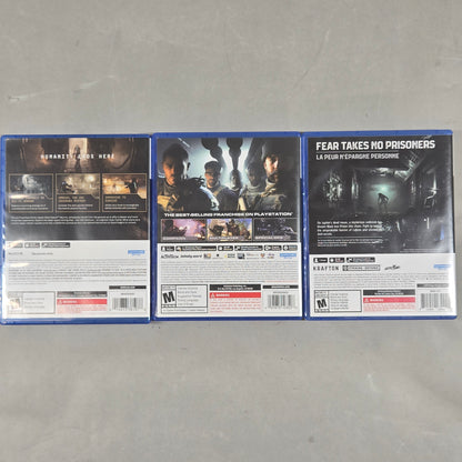 Lot of 3 Sony PlayStation 5 PS5 Games