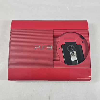 Sony PlayStation 3 Super Slim PS3 500GB Volcanic Red Console Gaming System CECH-