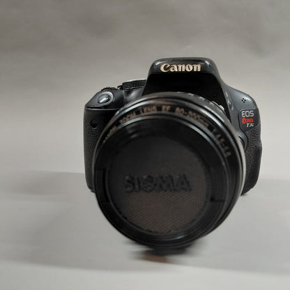 Canon EOS Rebel T3i 18.0MP DSLR Camera W/80-200mm f4.5/5.6