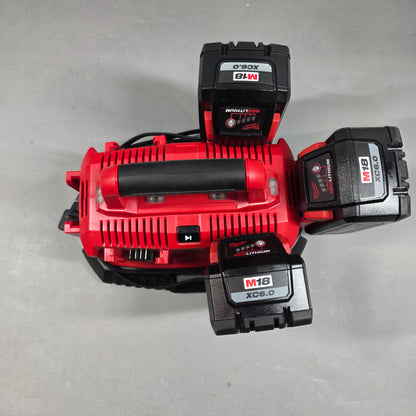 Milwaukee Charger with 3 6.0 Batterys