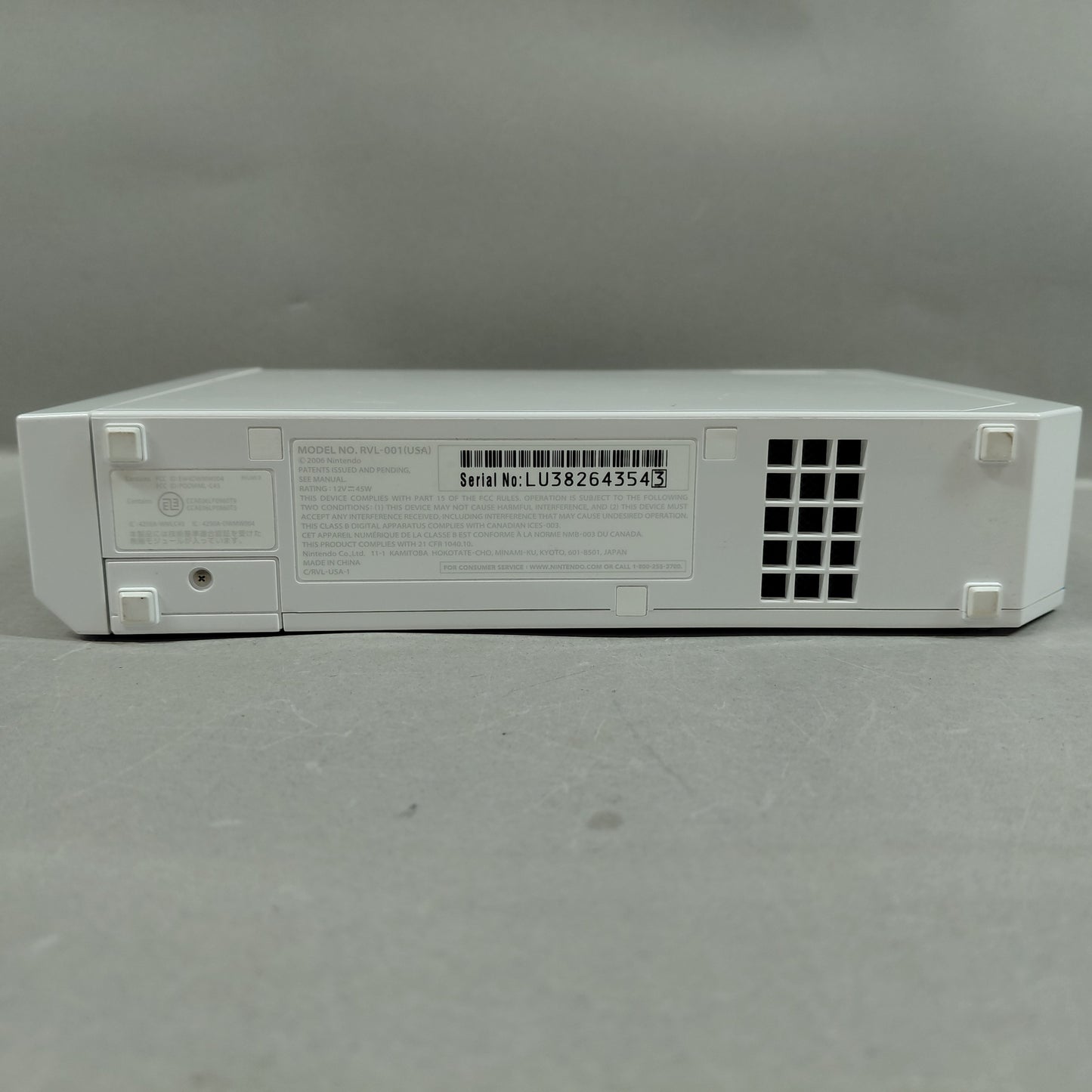 Nintendo Wii RVL-001 White W/WiiFit Plus, WiiFit Board