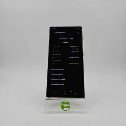 Unlocked Samsung Galaxy S24 Ultra 12GB RAM 512GB SM-S928U1 Black