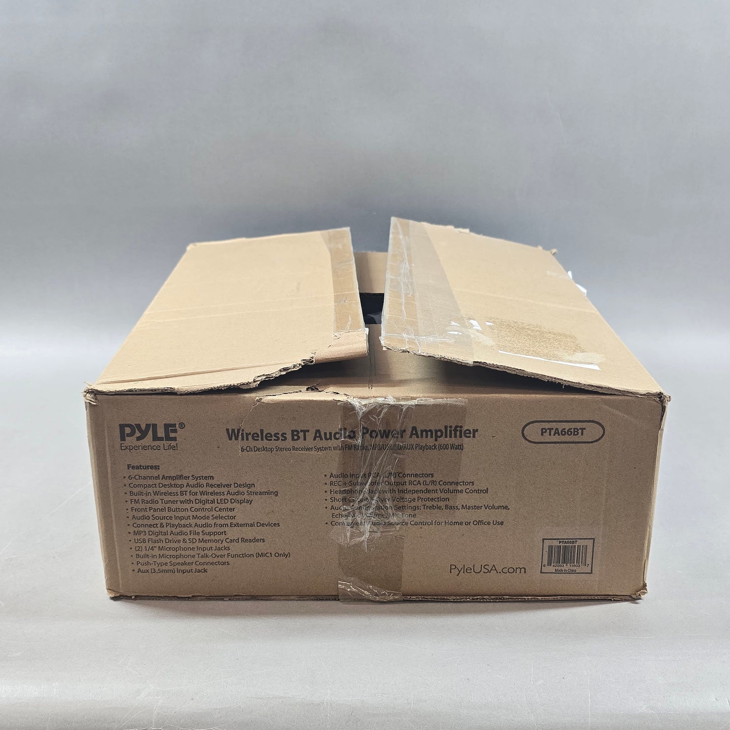 Pyle Wireless BT Audio Power Amplifier PTA66BT