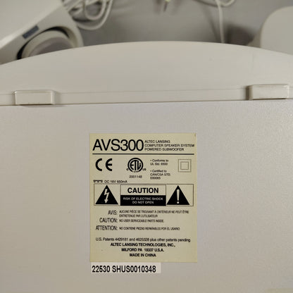 Altec Lansing AVS300 Multi-Device Speaker Beige 22530