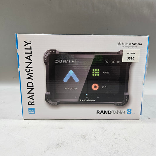 New Rand McNally Tablet 8 RAND ONE