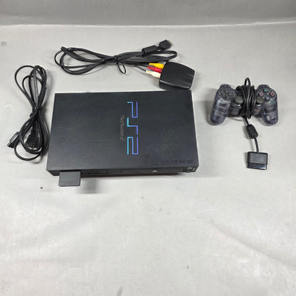 Sony PlayStation 2 PS2 8MB Black Console Gaming System CBEH1000