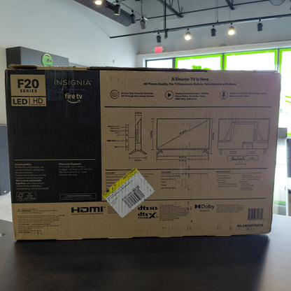 New Insignia 24" NS-24F201NA26 24" NS-24F201NA26 LED 1080p Smart TV (2023)