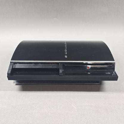 Sony PlayStation 3 Fat PS3 60GB Black Console Gaming System CECH-2001A