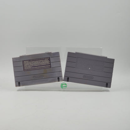 Super Godzilla & Star Trek the Next Generation Lot of 2 Nintendo SNES Games
