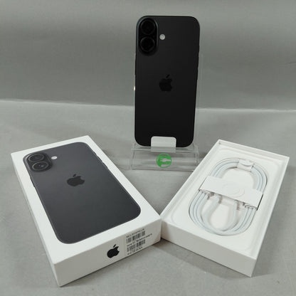 Open Box Verizon Apple iPhone 16 128GB Black MYAP3LL/A