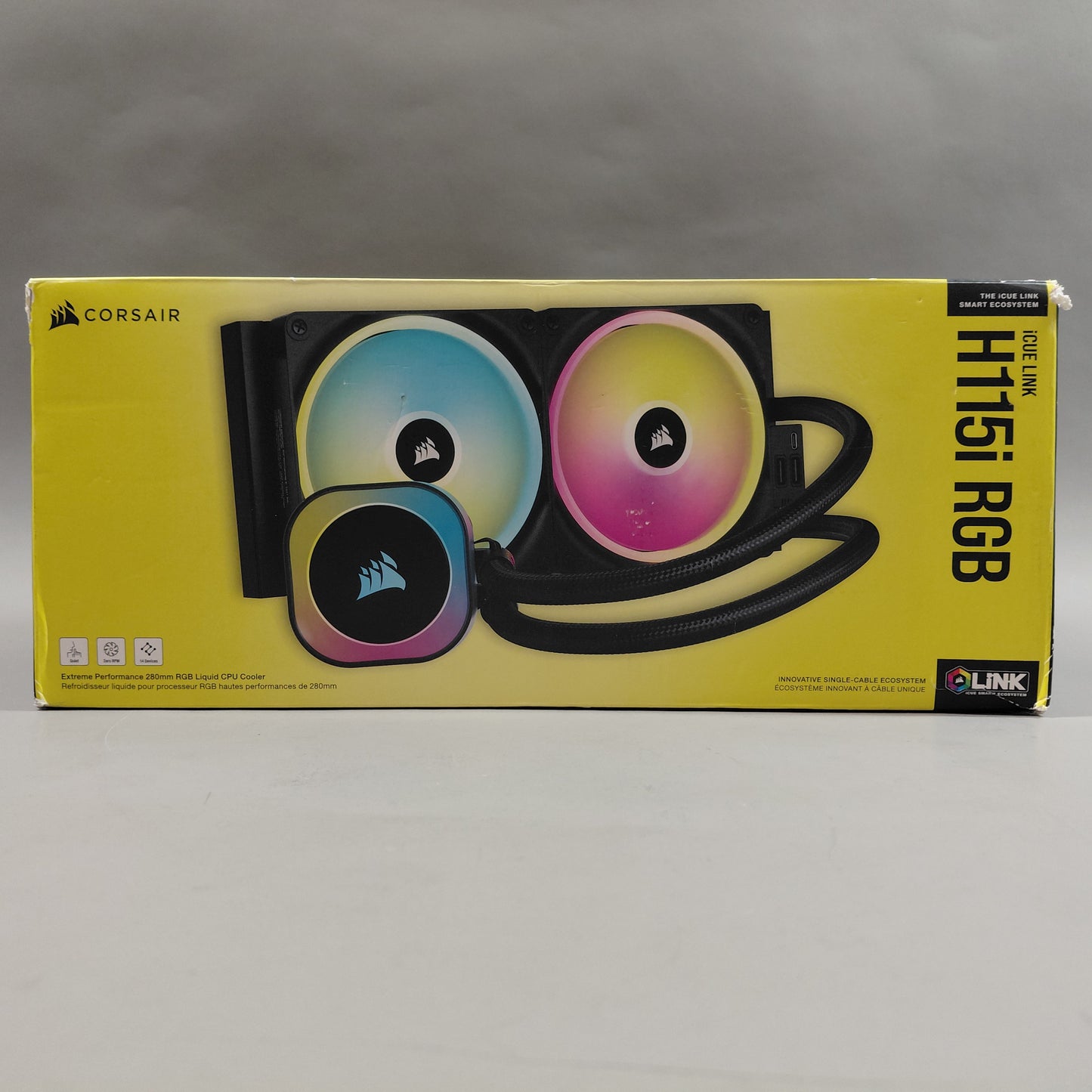 Corsair Icue Link H115i RGB CPU Liquid Cooler