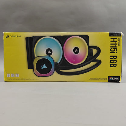 Corsair Icue Link H115i RGB CPU Liquid Cooler