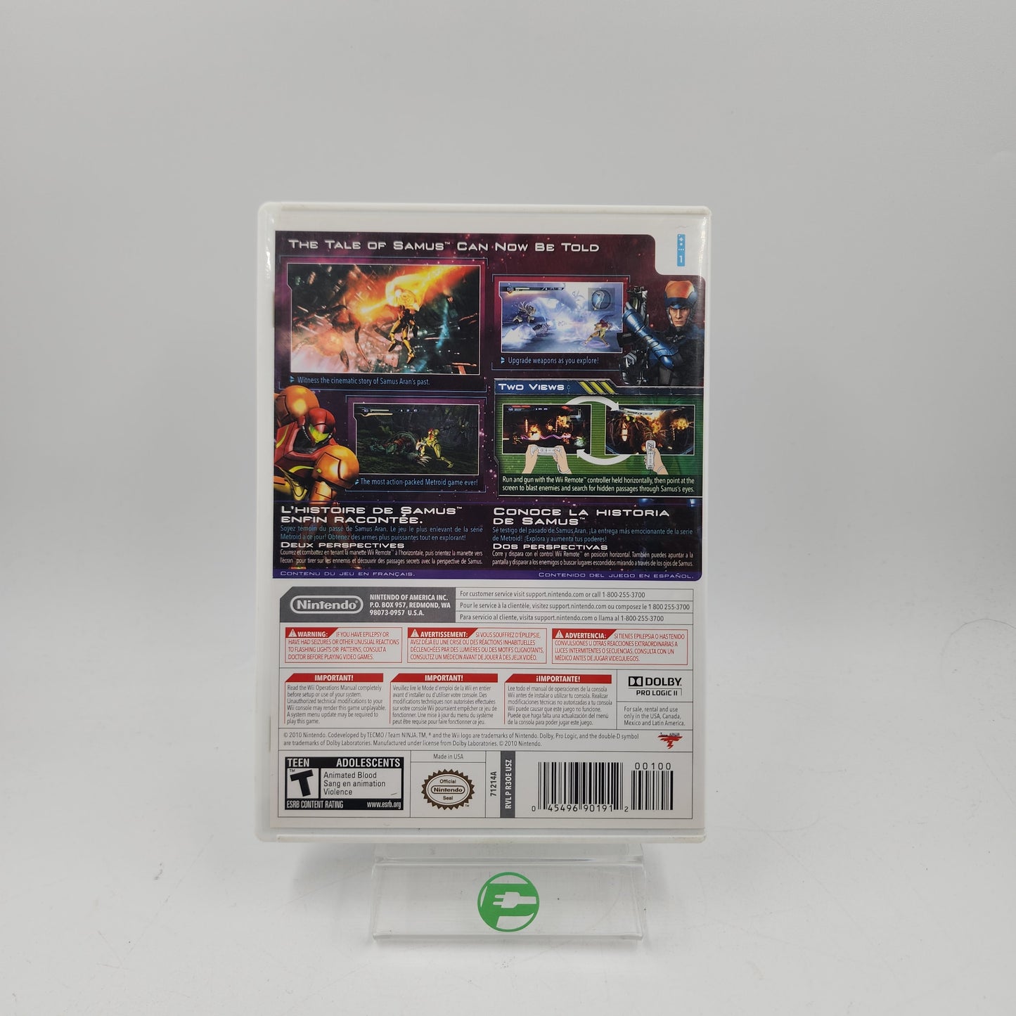 Metroid: Other M (Nintendo Wii, 2010)