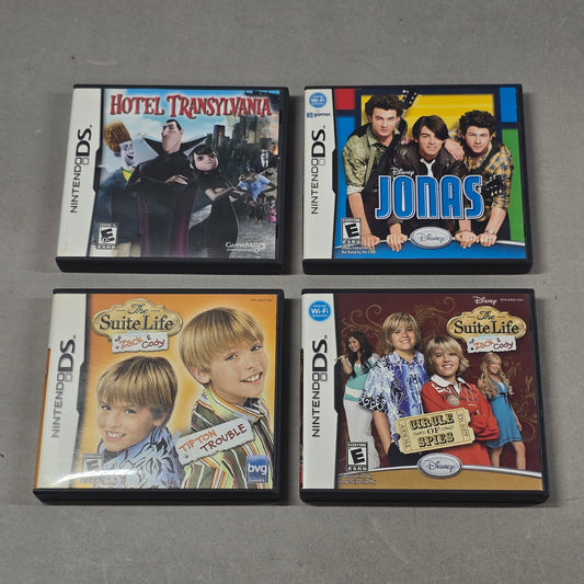 Lot of 4 Nintendo DS Games