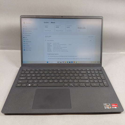 Dell Ispiron 15 3525 15.6" AMD Ryzen 7 5700U 1.8GHz 16GB RAM 1TB SSD 