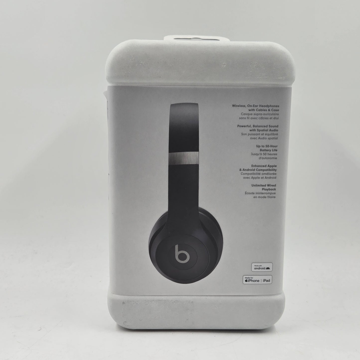 New Beats Solo 4 Wireless On-Ear Bluetooth Headphones Black MUW23LL/A