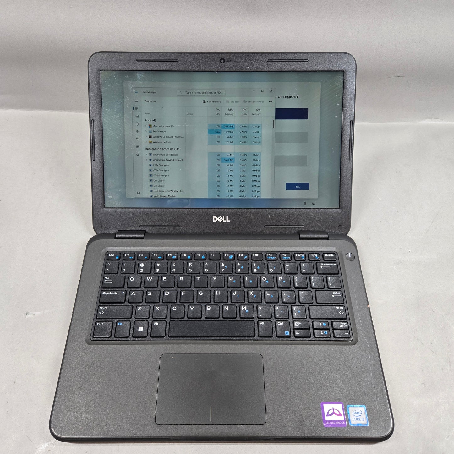 Dell Latitude 3310 3310 13.3" i3-8145u 2.1GHz 8GB RAM 120GB SSD UHD Graphics 620