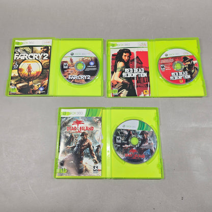 Lot of 3 Microsoft Xbox 360 Games
