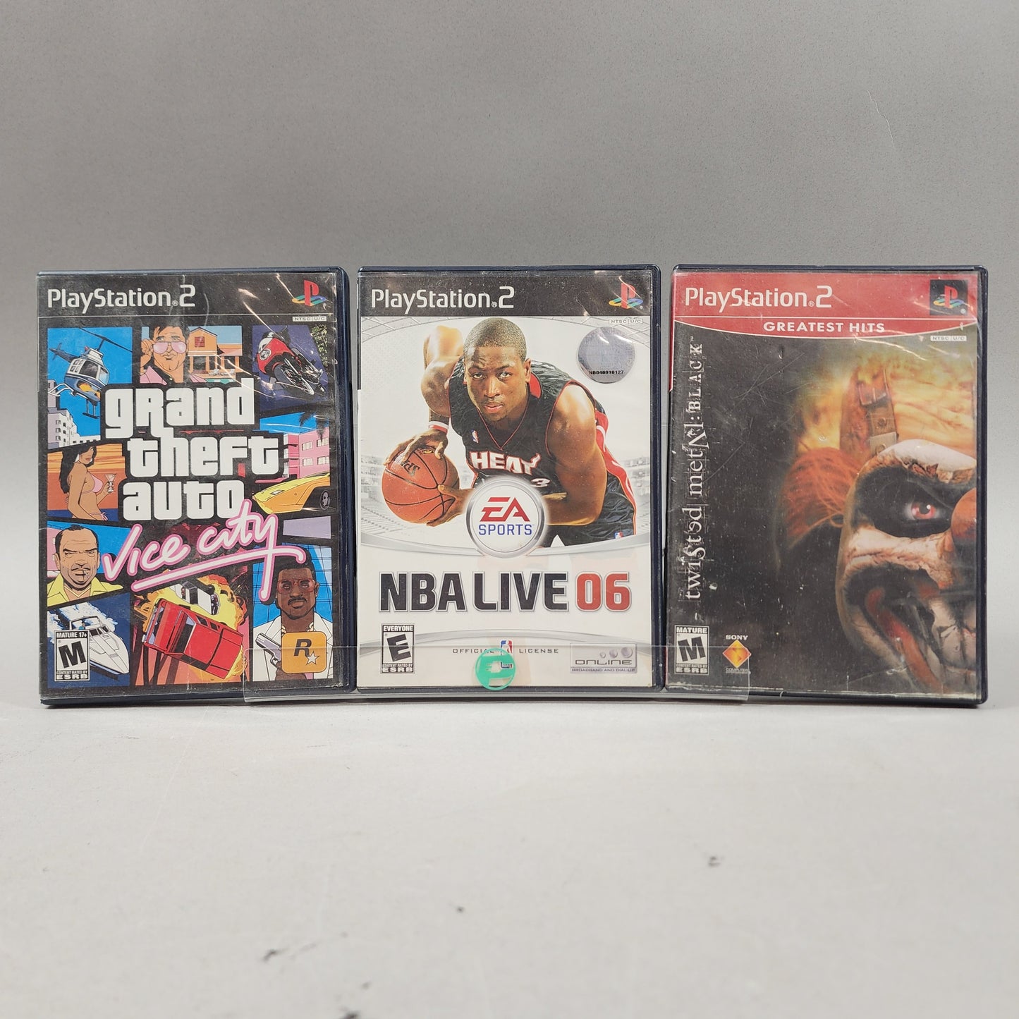 Lot of 3 Sony PlayStation 2 PS2 Games