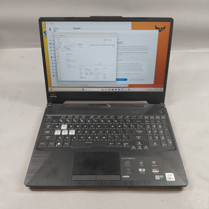 Asus Tuff Gaming F15 15.6" i5-10300H 2.2GHz 8GB RAM 500GB SSD GeForce GTX 1650