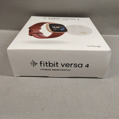 New Fitbit Versa 4 44mm Smart Watch FB523RGRD