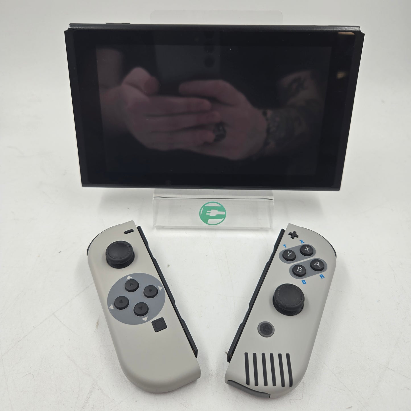 Retro Modded Nintendo Switch v1 Video Game Console HAC-001(-01) Black/Gray