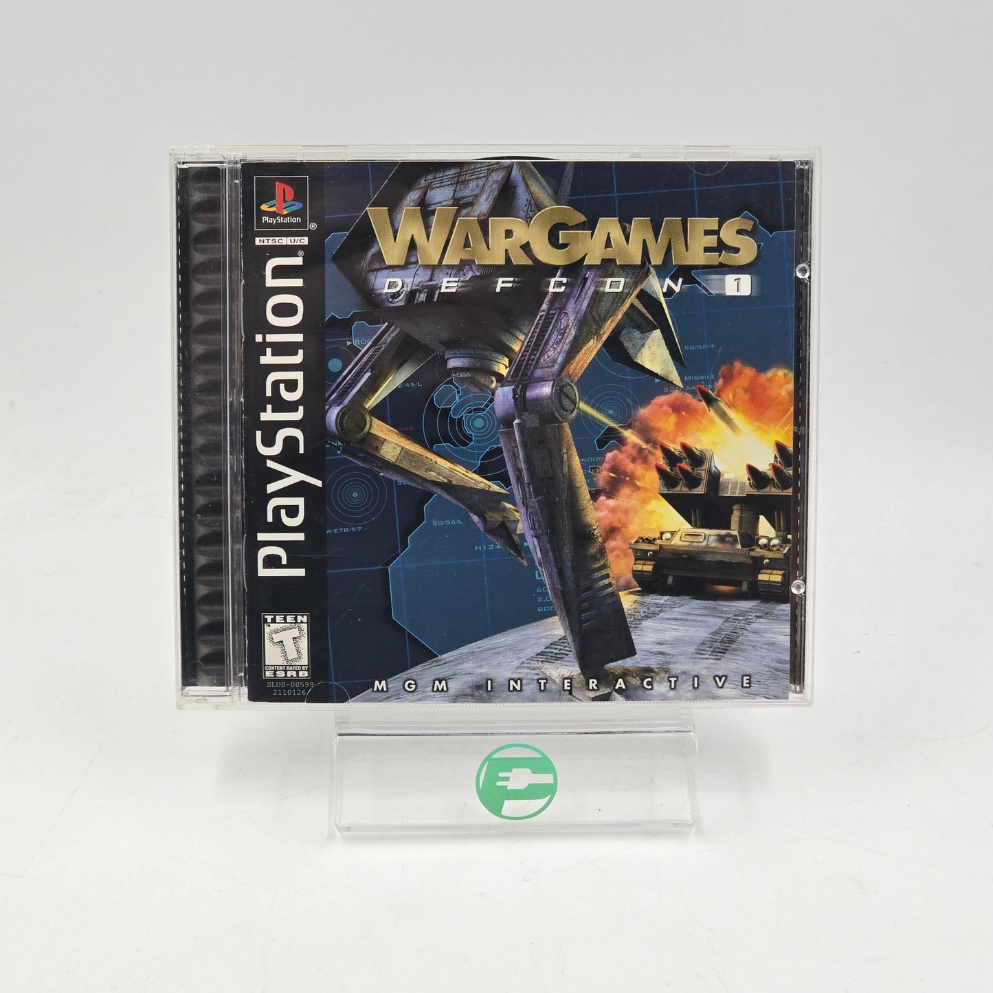War Games Defcon 1 (Sony PlayStation 1 PS1, 1998)