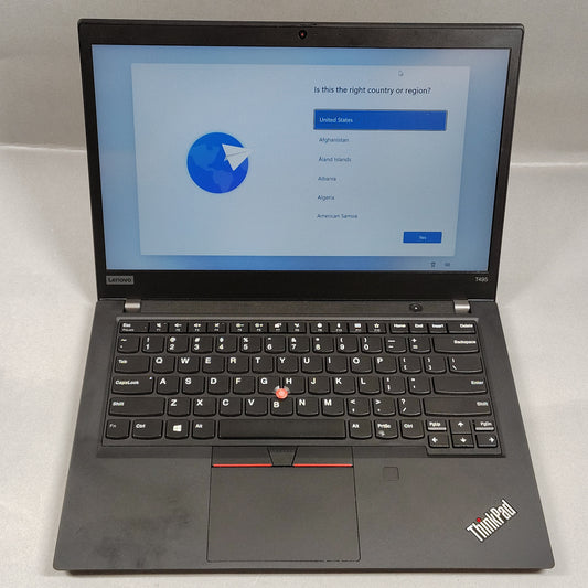 Lenovo ThinkPad T495 13.3" Ryzen 3 Pro 3300U 2.1GHz 8GB RAM 256GB SSD
